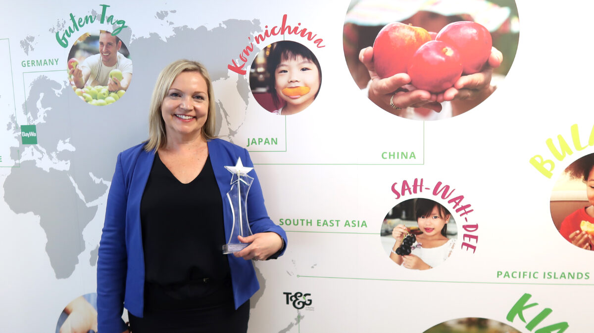 Asiafruit Award 2020 - Winner Marketing Campaign of the year T&G Global